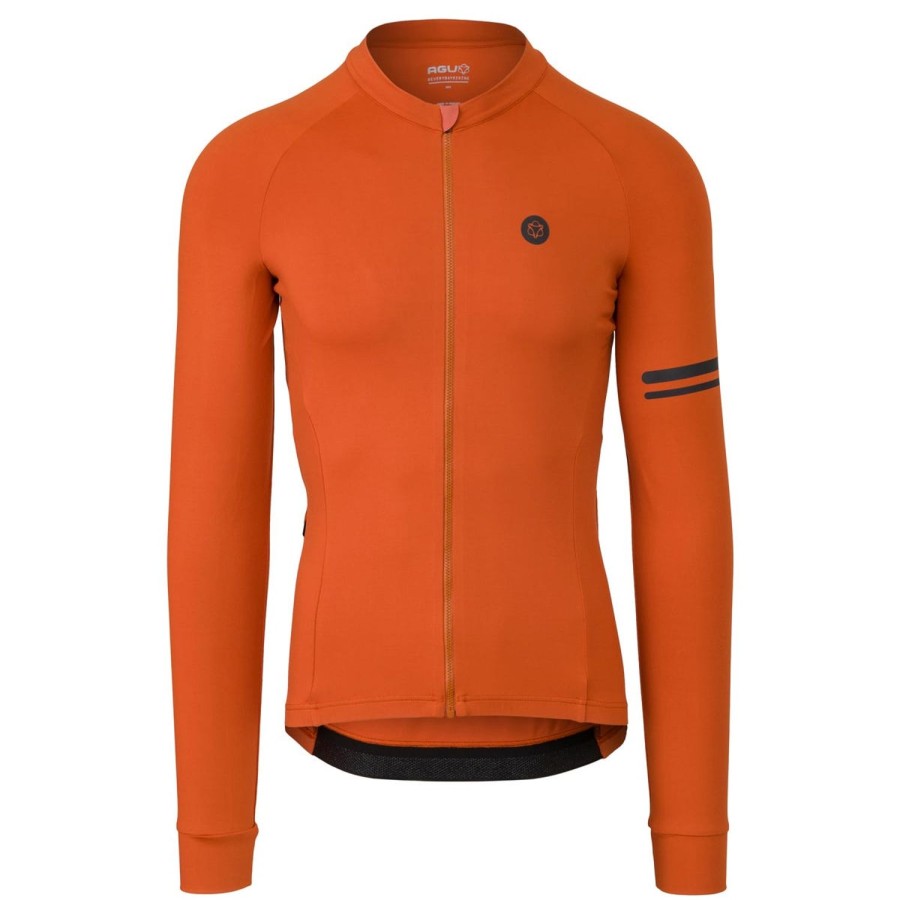 AGU Solid Fietsshirt Lange Mouwen Performance Heren