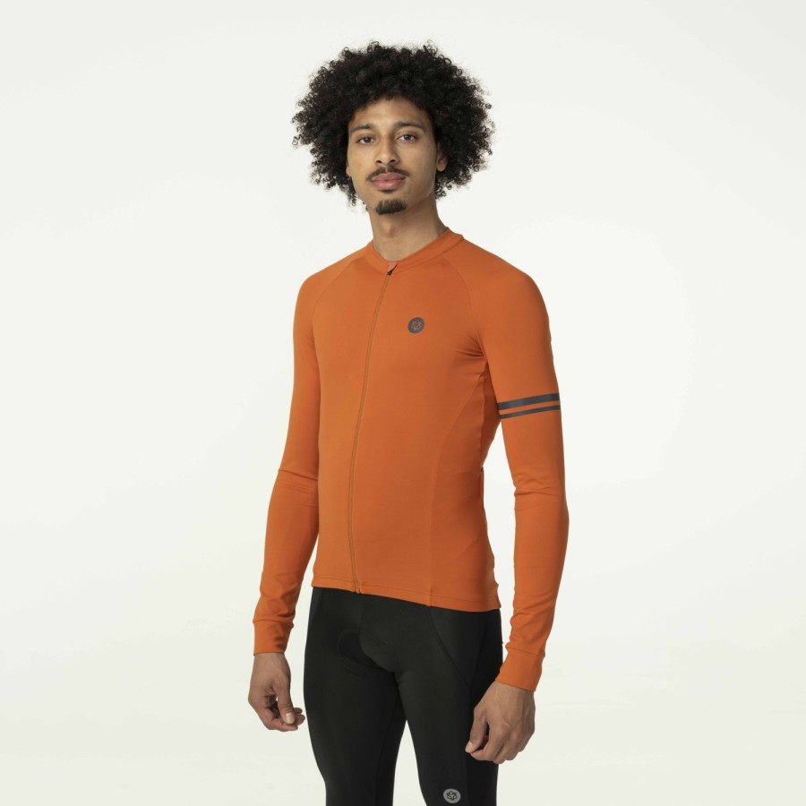 AGU Solid Fietsshirt Lange Mouwen Performance Heren