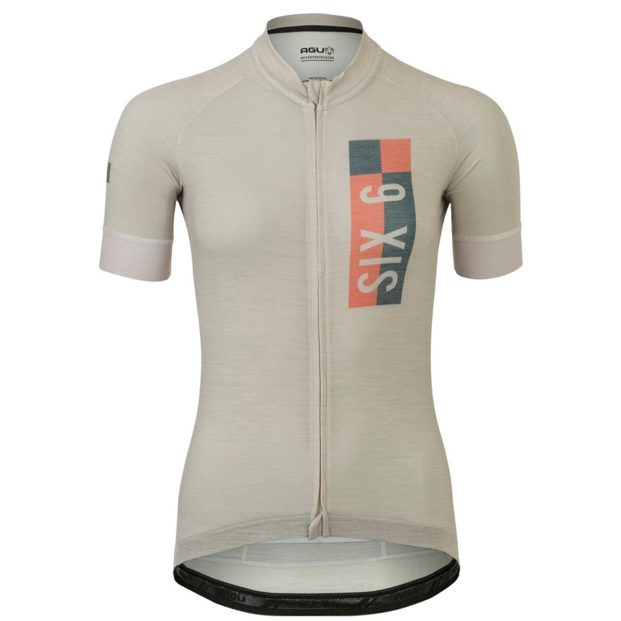 AGU Solid Merino Fietsshirt Iii Six6 Dames