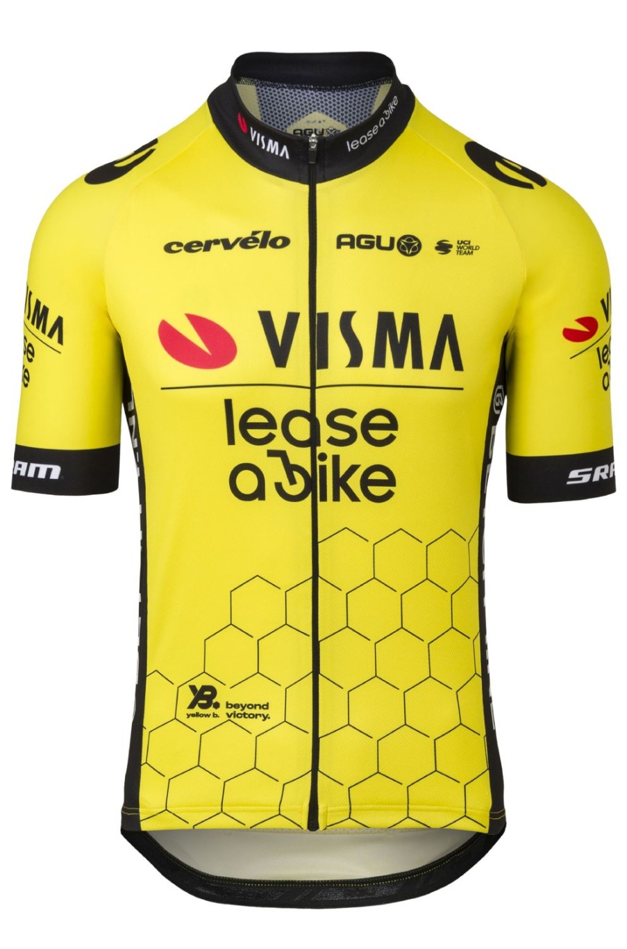 AGU Replica Fietsshirt Team Visma | Lease A Bike Heren