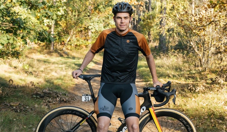 AGU Wout Van Aert Collab Bibshort Team Jumbo-Visma Heren