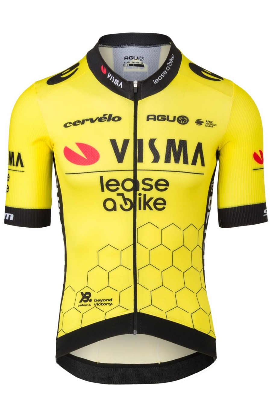 AGU Premium Replica Fietsshirt Team Visma | Lease A Bike Heren