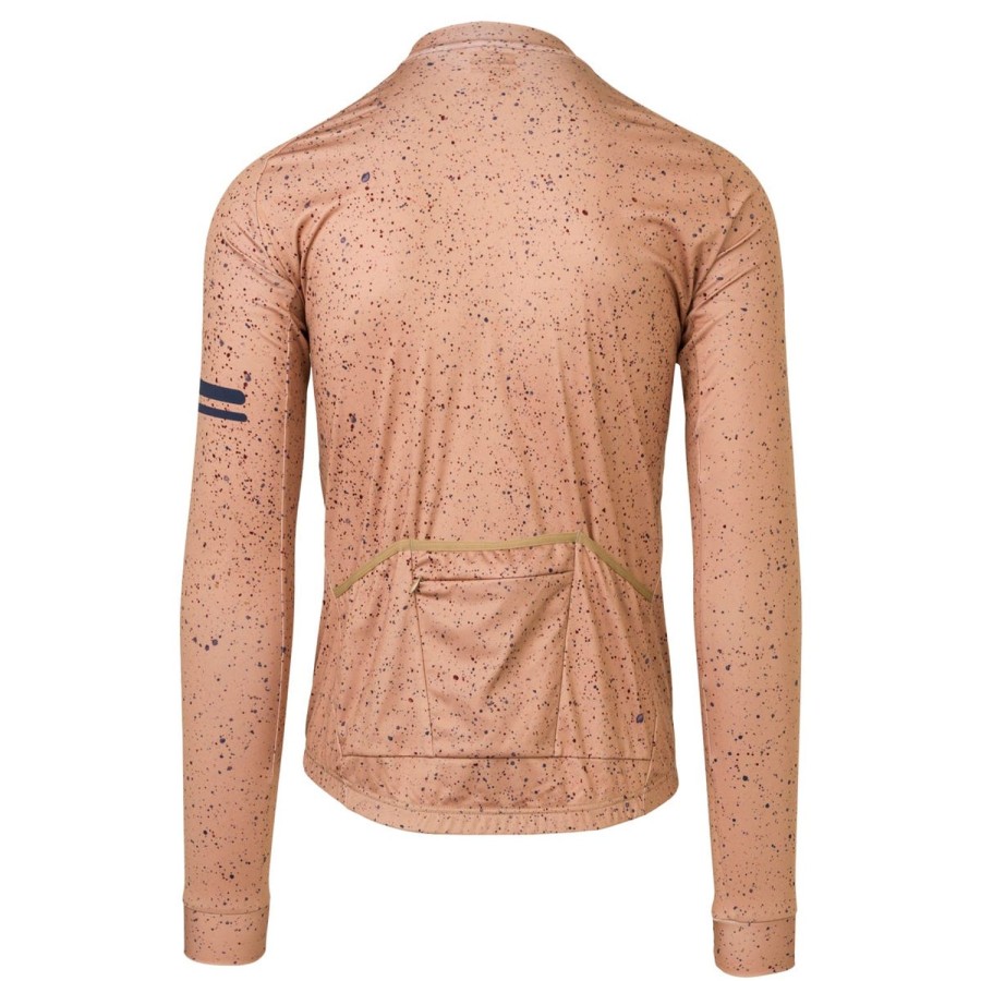 AGU Splatter Fietsshirt Lange Mouwen Trend Heren