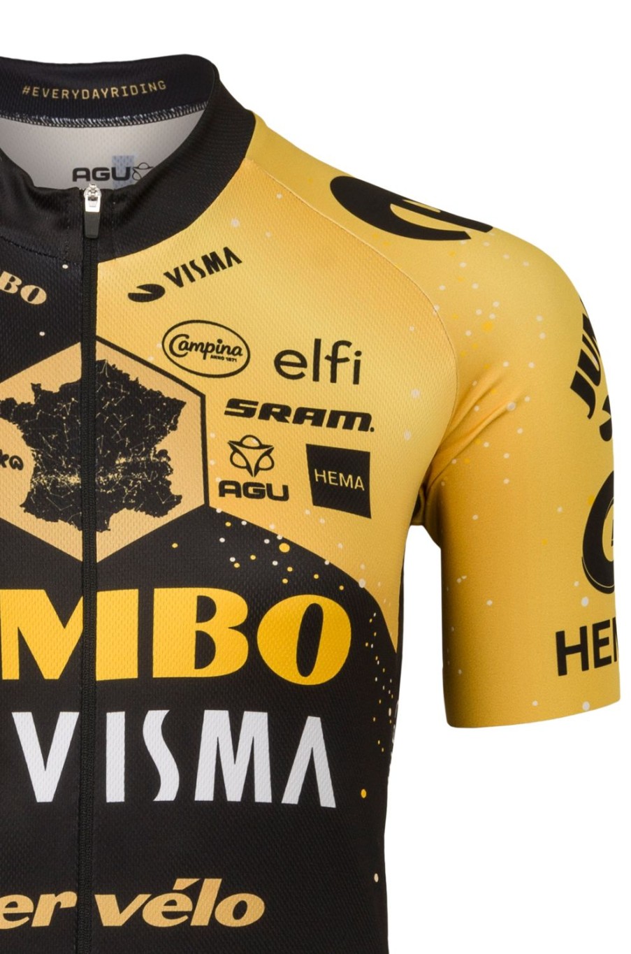 AGU Velodrome Tour De France 2023 Fietsshirt Team Jumbo-Visma Dames