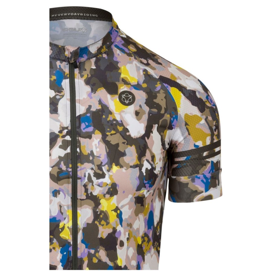 AGU Pattern Fietsshirt Trend Heren