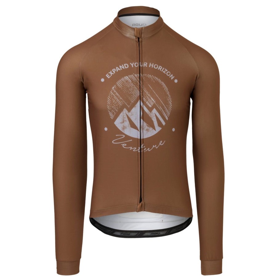 AGU Gravel Fietsshirt Lange Mouwen Venture Heren