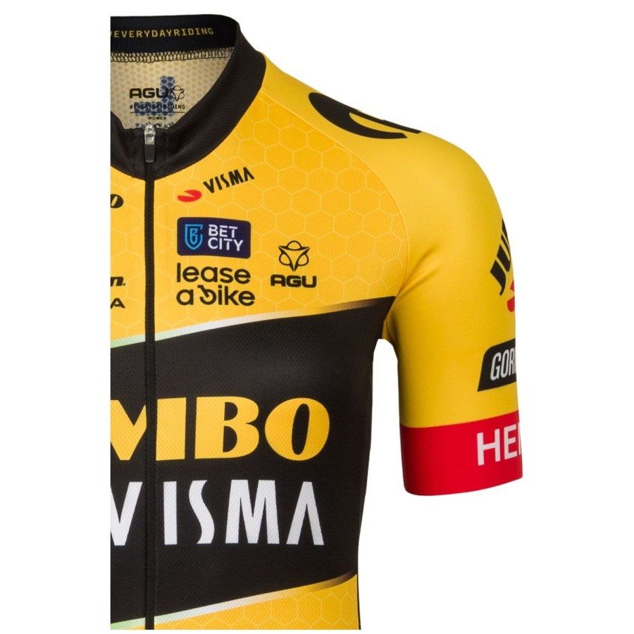 AGU Replica Fietsshirt Team Jumbo-Visma Dames