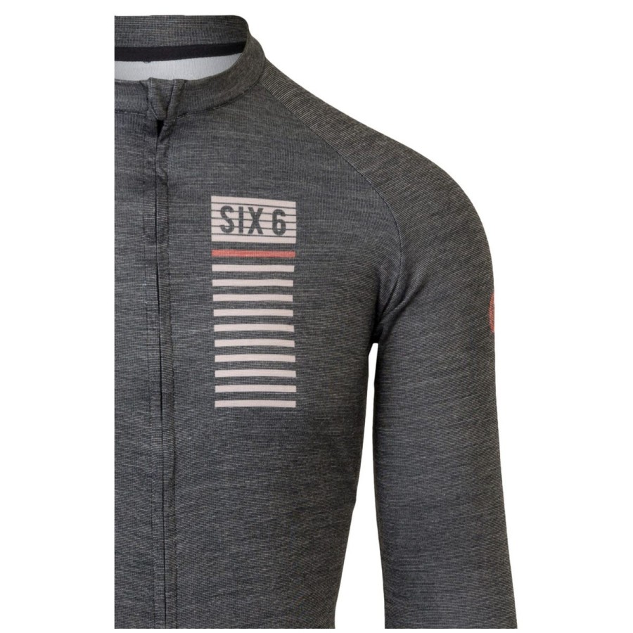 AGU Merino Iii Fietsshirt Lange Mouwen Iv Six6 Heren