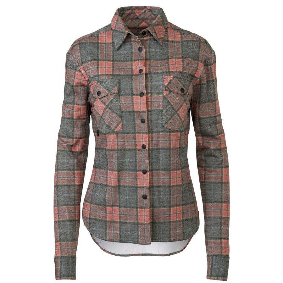 AGU Flannel Fietsshirt Lange Mouwen Venture Dames