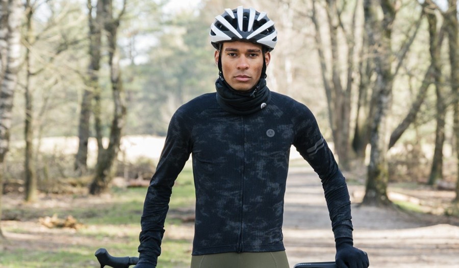 AGU Reflective Fietsshirt Lange Mouwen Performance Heren