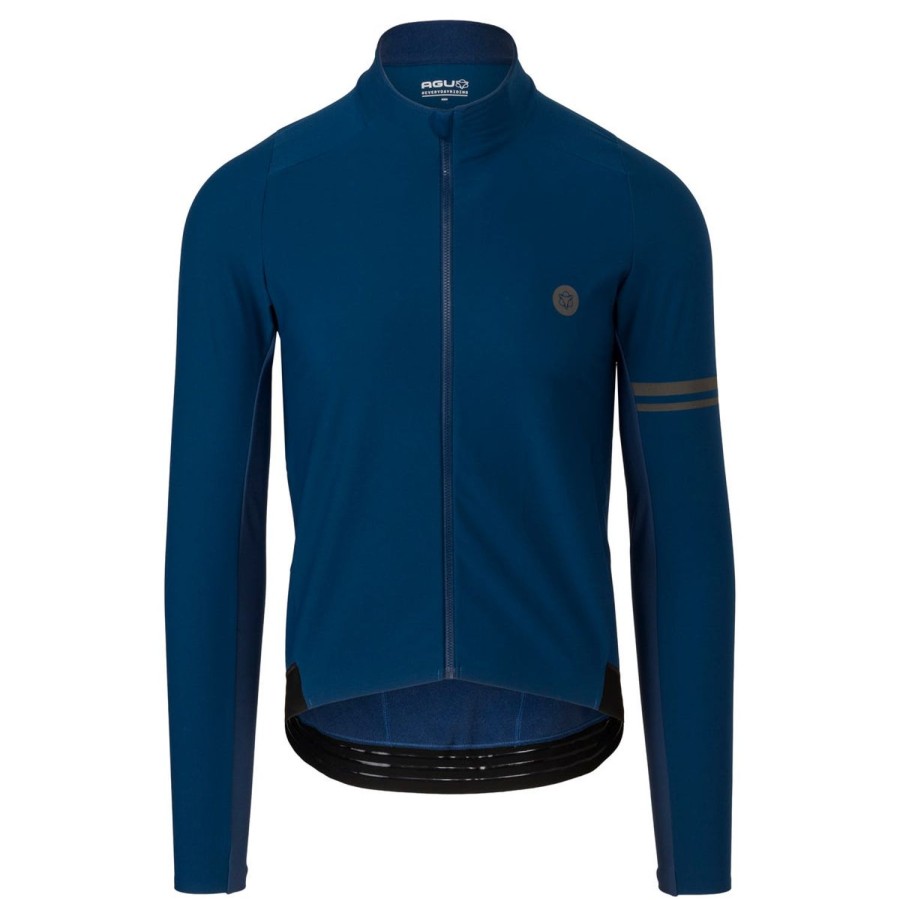 AGU Woven Fietsshirt Lange Mouwen Performance Heren