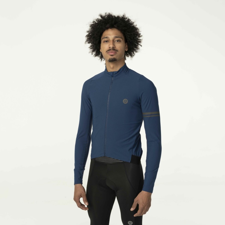 AGU Woven Fietsshirt Lange Mouwen Performance Heren