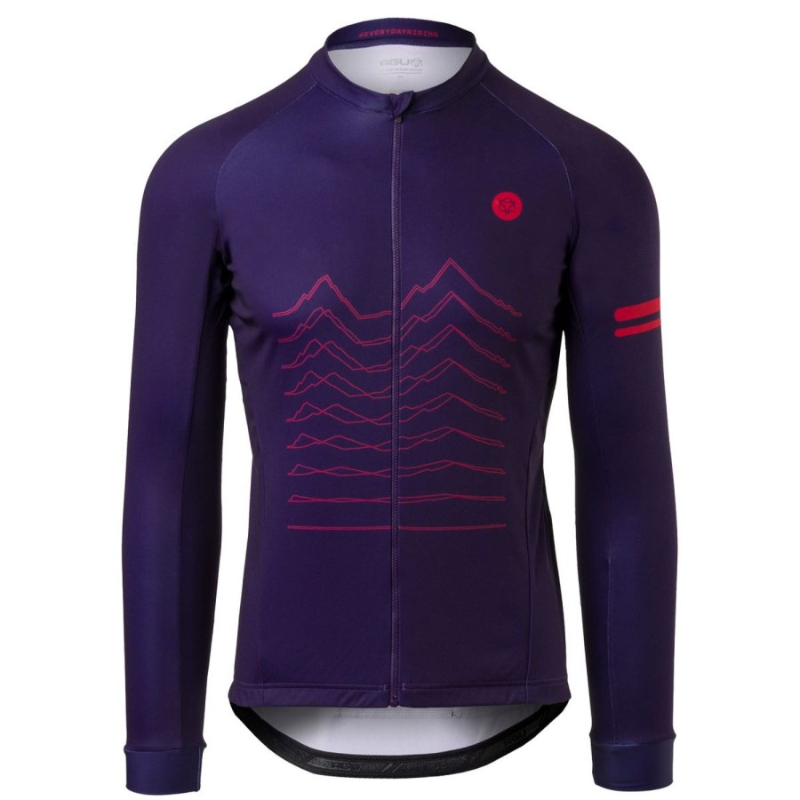 AGU Mountain Fietsshirt Lange Mouwen Trend Heren